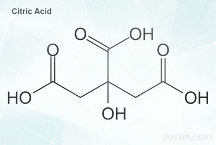structure of citric acid
