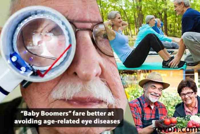 baby boomers far better at avoiding age related eye diseases