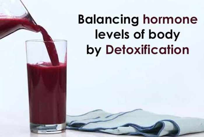balances levels of hormones in the body