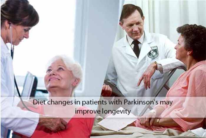 diet changes in patients with parkinsons may improve longevity