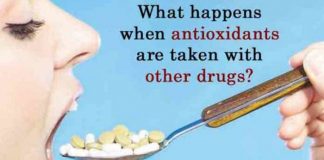 here is what happens when antioxidants are taken with other drugs