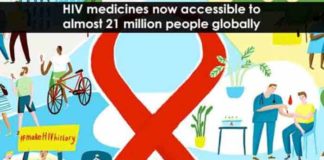 hiv medicines now accessible to almost 21 million people globally