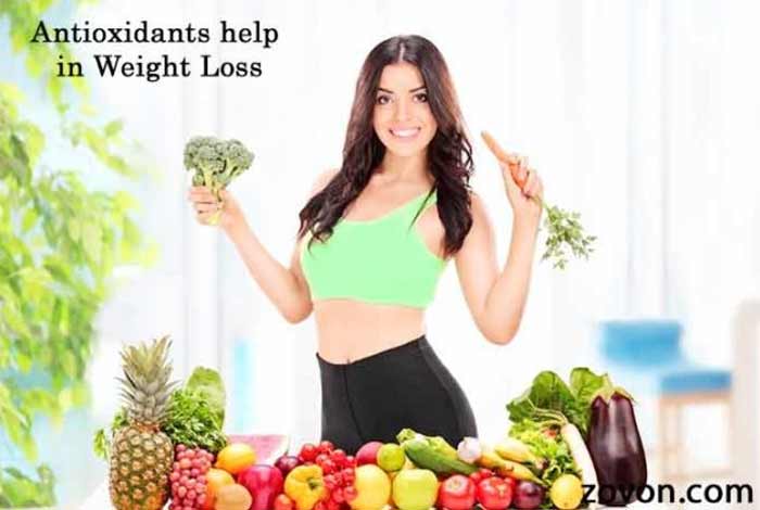 how do antioxidants help in weight loss