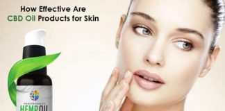 how effective are cbd oil products for skin