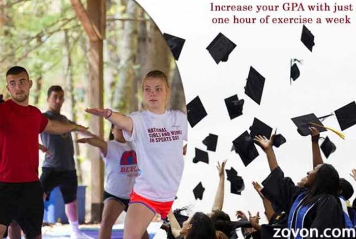 increase your gpa with just one hour of exercise a week