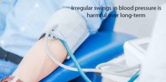 irregular swings in blood pressure might pose long term threat