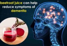 nitrate rich diet and beetroot juice can help reduce symptoms of dementia