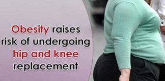 obesity raises risk of undergoing hip and knee replacement