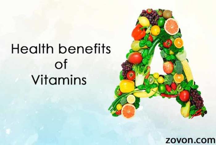 some of the benefits of vitamin a are listed below
