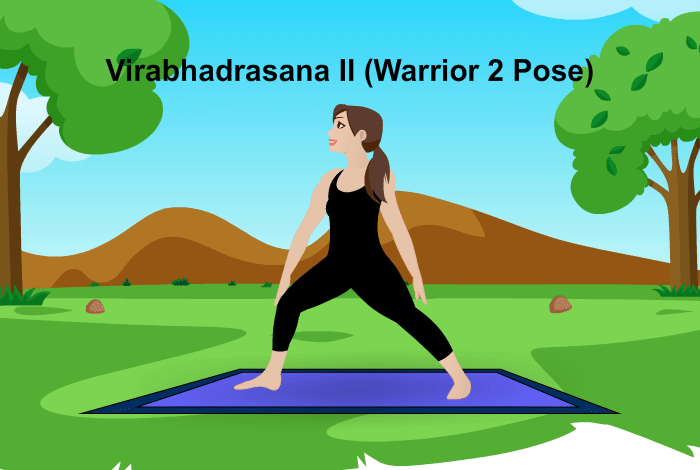 Virabhadrasana-II Warrior-2 Pose