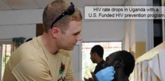 HIV rate drops in uganda