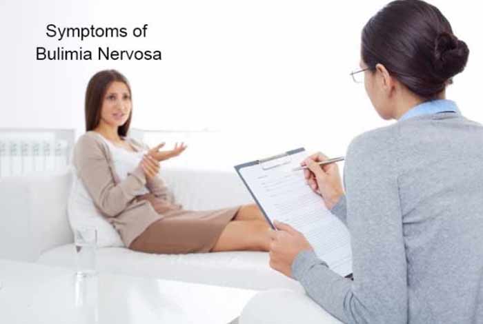 symptoms of bulimia nervosa