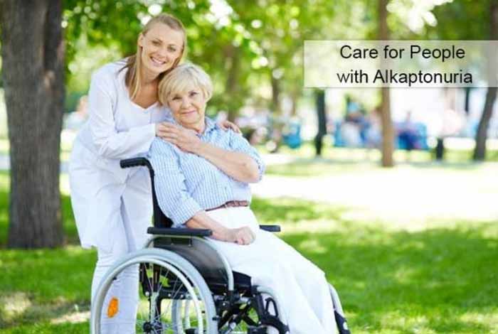 care for people with alkaptonuria