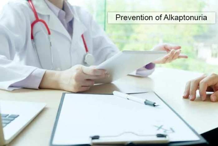 prevention of alkaptonuria