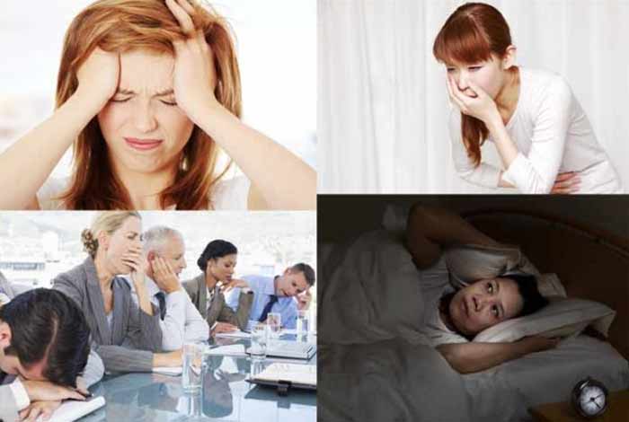 types and symptoms of insomnia