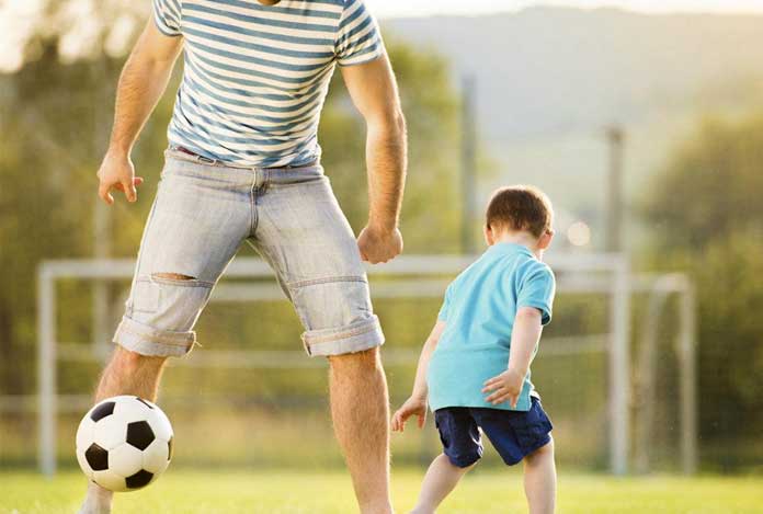 Play with children for Muscle Building Without Workout