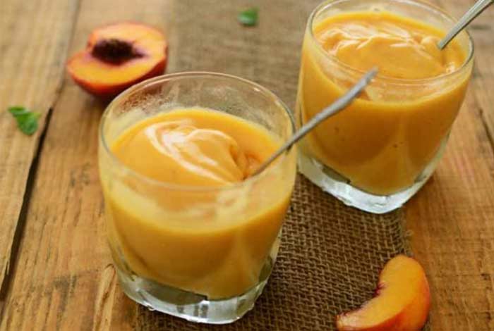 peach smoothie