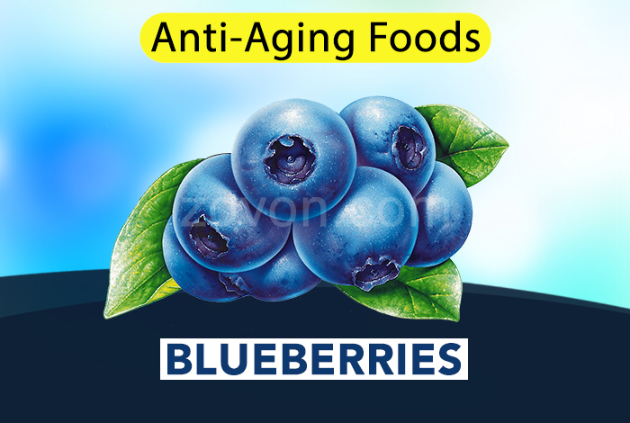 blueberries to delay aging