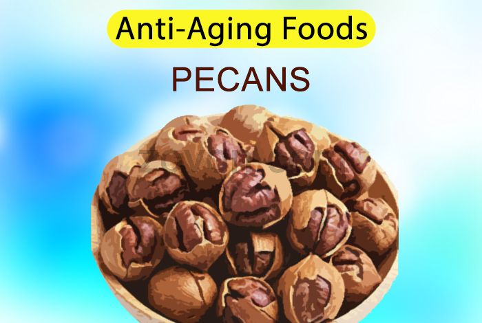 pecans to delay aging