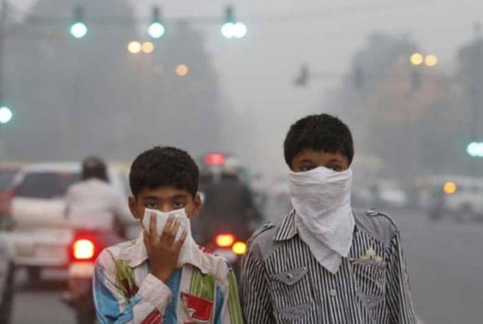 a new report finds that around 95% of global population is breathing unhealthy air