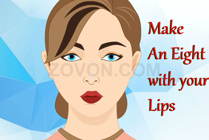 pucker up to prevent fine lines