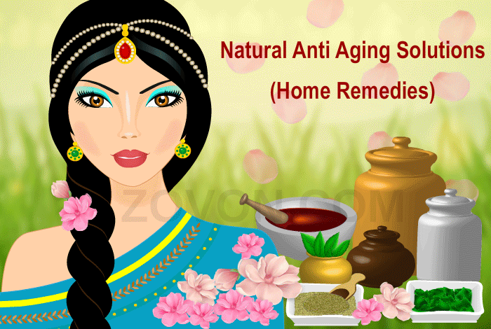 natural anti aging solutions and home remedies