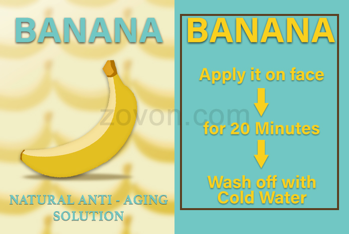 banana for anti aging
