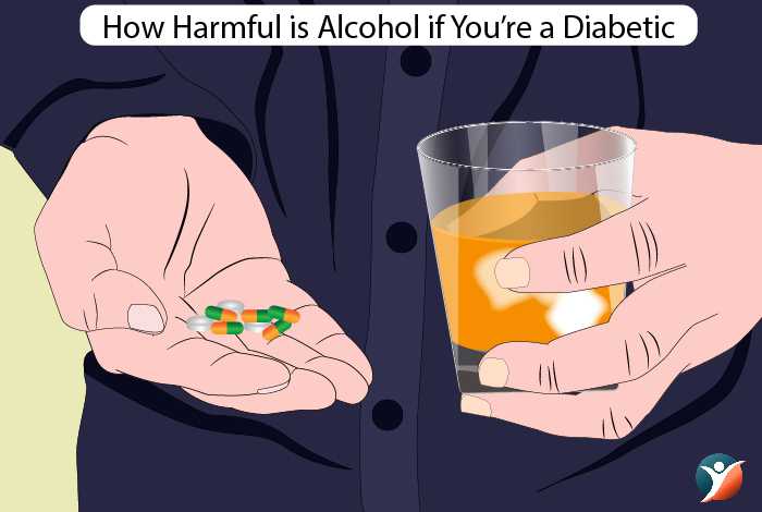 how harmful is alcohol if you are diabetic
