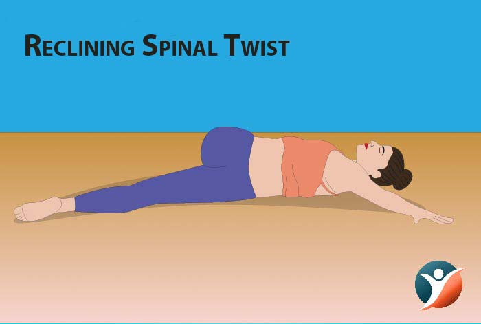reclining spinal twist for managing diabetes