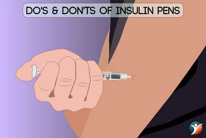 do's & don'ts of insulin pens