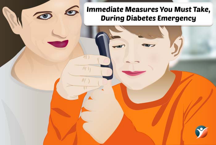 immediate emergency measures for diabetes in children