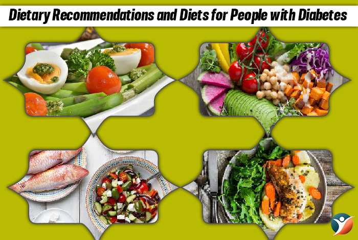 Dietary Recommendations and Diets for People with Diabetes: