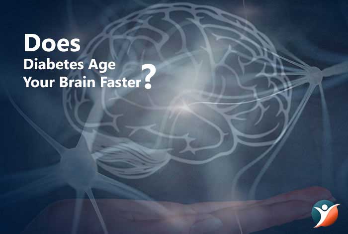 does diabetes age your brain faster?