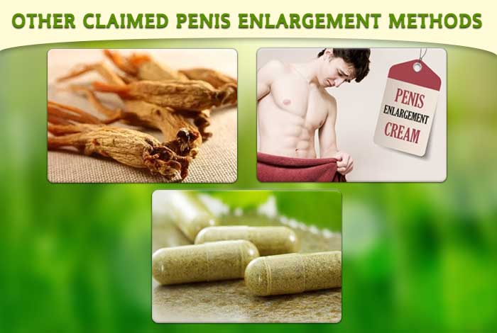 other claimed penis enlargement methods