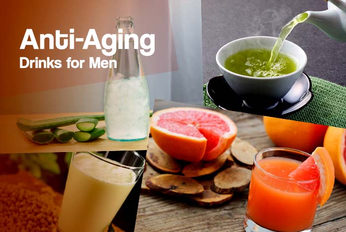 anti aging drinks for men