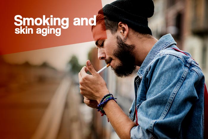smoking and skin aging in men