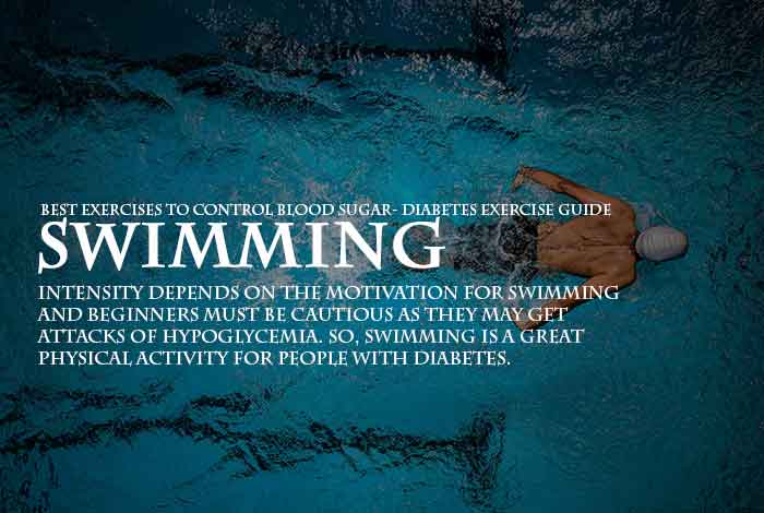 swimming to manage diabetes