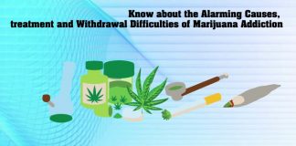 Know about the Alarming Causes, treatment and Withdrawal Difficulties of Marijuana Addiction